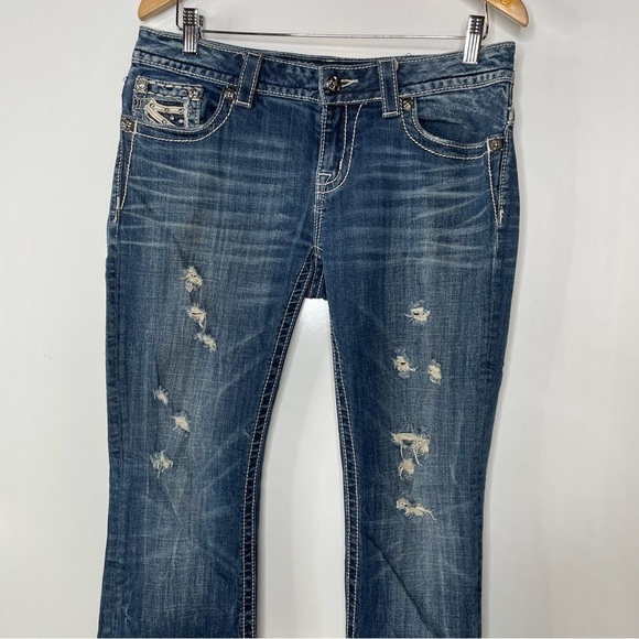 Miss Me Easy Boot Jeans Size 28 - Picture 3 of 9